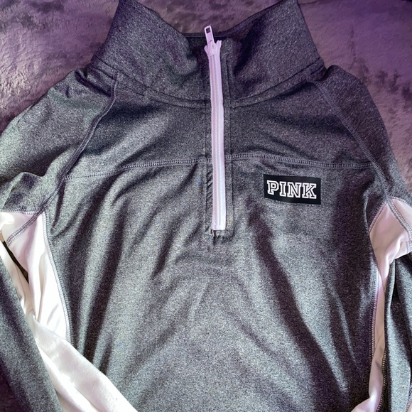 PINK Victoria's Secret Other - PINK fleece quarter zip jacket PINK Victoria's Secret Other - PINK fleece quarter zip jacket